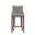 Shubert Barstool In Dark Taupe