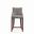 Shubert Counter Stool In Dark Taupe