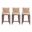 Shubert Counter Stool Set of 3 In Tan