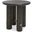 26 Inch Round Side Table In Mocha