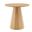 Sidney 24 Inch Round Side Table In Oak