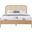 Siena Ash Wood Queen Bed In Natural