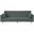 Siena Velvet Convertible Sleeper Sofa In Gray