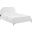 Sienna Performance Velvet King Platform Bed MOD-6918-WHI