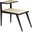 Signature Designs Adamo Cafe Side Table In Medium Brown