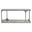 Signature Designs Bond Street Sofa Table In Silver Leaf