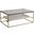 Signature Designs Cumulus Rectangular Cocktail Table In Gold