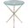 Signature Designs Marcus Round End Table In Champagne