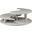 Signature Designs Yin Yang Cocktail Table In Mist Gray