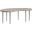 Signature Designs Seamount Kidney Cocktail Table In Gray