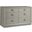 Signature Designs Zeitgeist Double Dresser In Antiqued White