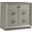 Signature Designs Zeitgeist Hall Door Chest In Antiqued White