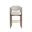 Sigrid Barstool In Antique Brown and Gifford Script