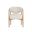 Sigrid Dining Armchair In Light Oak and Monument Oatmeal