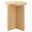 Silas Wood Round Side Table In Natural