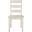 Silio Ladder Back Dining Chair Set of 2 in White