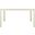 Silio Rectangle Dining Table in White