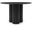 Simba 48-Inch Dining Table In Black