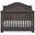 Simmons Kids Asher 6 In 1 Convertible Crib With Toddler Rail With Greenguard Gold Certified In Rustic Grey