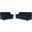 SimpleJoy Living Room Set In Navy