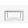 Simplicity 60 Inch Rectangle Dining Table In Grey