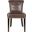 Sinclair Antique Brown Ring Chair Set of 2