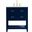 Sinclaire 30 Inch Single Bathroom Vanity In Blue