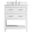 Sinclaire 30 Inch Single Bathroom Vanity In White With Backsplash