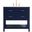 Sinclaire 36 Inch Single Bathroom Vanity In Blue