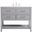 Sinclaire 42 Inch Single Bathroom Vanity In Gray