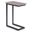 Skyler Solid Mango and Metal C Side Table In Birch and Black