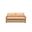 Skyline Leather Smart Full Sleeper Sofa with Memory Foam Mattress In Camel