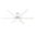 Skysail 60 Inch Energy Star WeatherMax Indoor/Outdoor Ceiling Fan with LED Light Kit and Wall Control In Fresh White