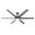 Skysail 60 Inch Energy Star WeatherMax Indoor/Outdoor Ceiling Fan with LED Light Kit and Wall Control In Matte Silver