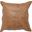 SLD Dumont Leather 22x22 Pillow In Chestnut