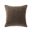 SLD Heirloom Velvet 22 x 22 Inch Pillow In Brown