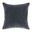 SLD Heirloom Velvet 22 x 22 Inch Pillow In Dark Gray