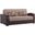 Sleep Plus Upholstered Convertible Sofabed with Storage In Cream/Brown