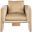 Sloan Velvet Accent Chair In Camel