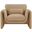 Sloan Velvet Fabric Chair In Camel