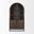 Sloan Wood And Metal Arched Curio Cabinet In Dark Brown