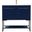 Sloane 36 Inch Single Bathroom Vanity In Blue