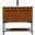 Sloane 36 Inch Single Bathroom Vanity In Teak