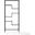 Sloane Etagere Bookcase In Matte Black