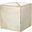 Small Ottoman In White