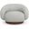 Smoosh Swivel Chair In White