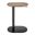 Snella Adjustable Laptop Table In Walnut and Matte Black