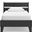 Socalle Twin Panel Platform Bed In Black