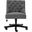 Soho Grey Tufted Velvet Swivel Desk Chair