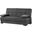 Soho Upholstered Convertible Sofabed with Storage In Gray SOHO-SB-GY